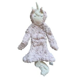Slumberkins Pink Rose Unicorn Plush Soft Toy Stuffed Animal Lovey 14" Toddler